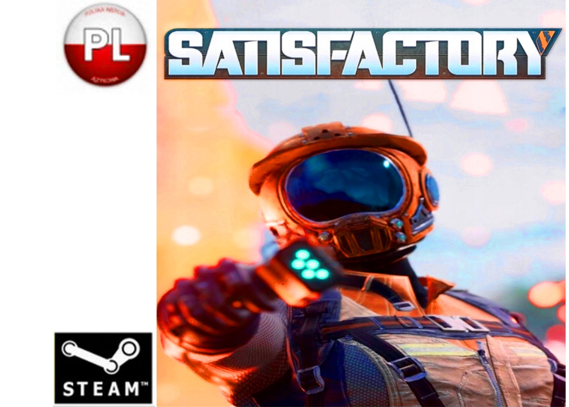Satisfactory == Szybki == Klucz Steam Bez Vpn Pc Pl Automat 24/7