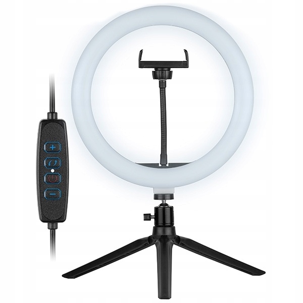 Lampa pierścieniowa RING 26cm z mini statywem Marka Tracer