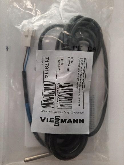 VIESSMANN Czujnik temp. podgrzewacza NTC ORYGINAL! (7179114) • Cena ...