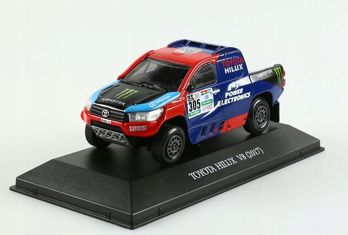 Toyota Hilux V8, N. Roma A. Haro, Dakar, 305, 2017