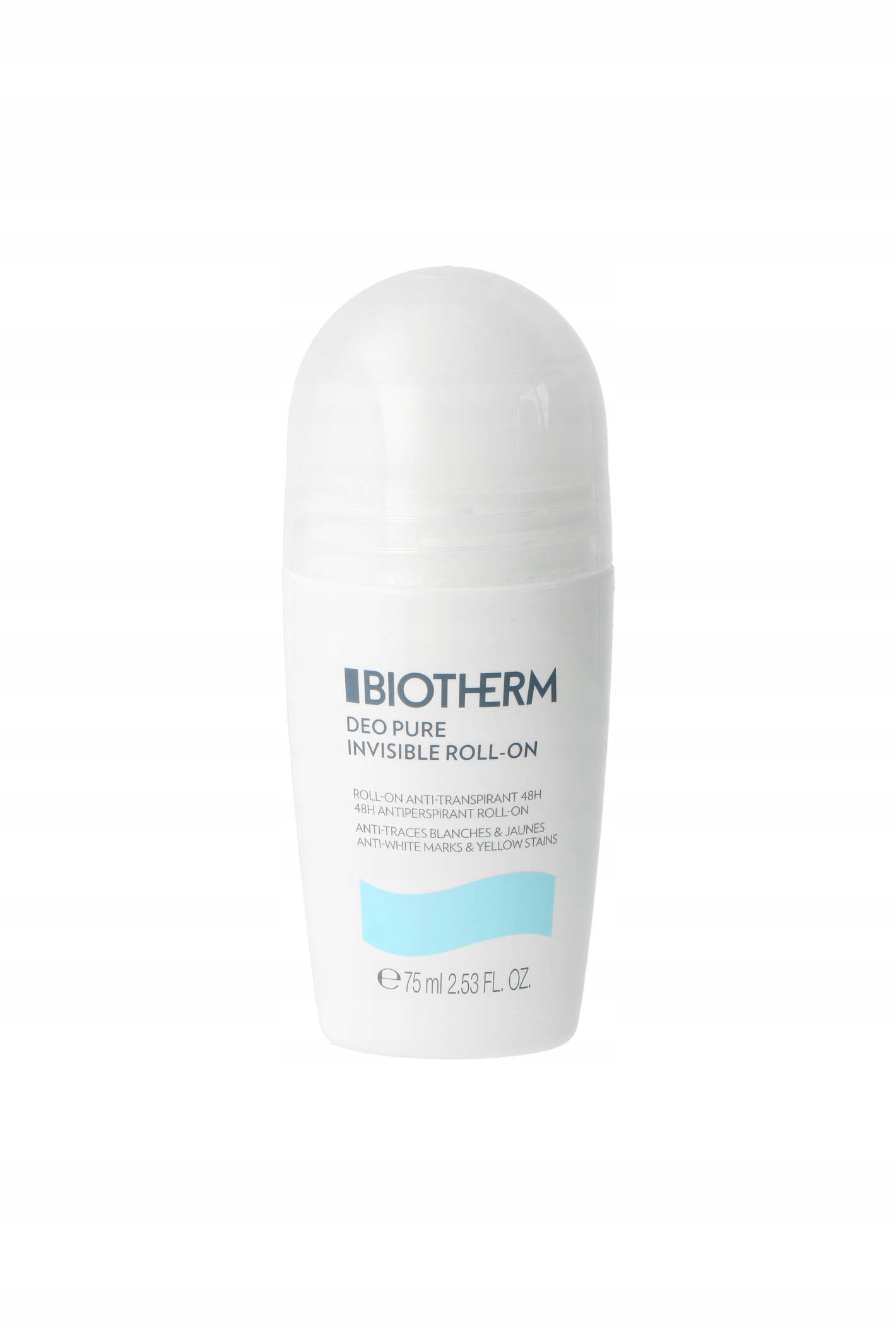 Biotherm Deo Pure Invisible 48H Antiperspirant Roll-On 75 Ml