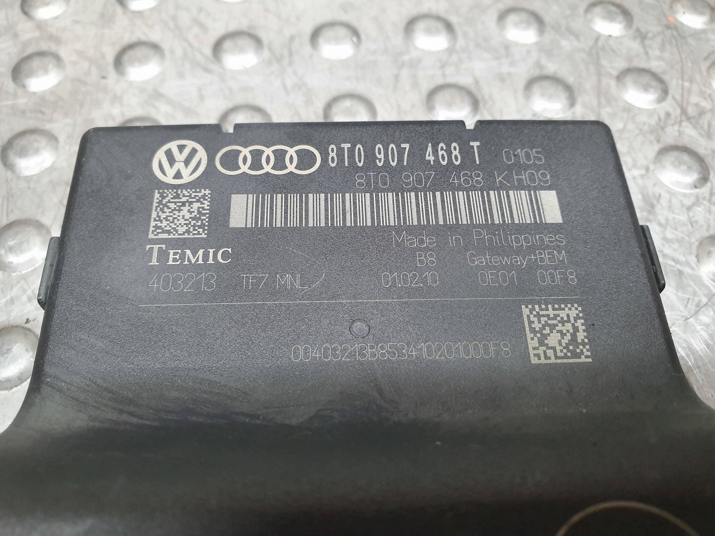 module control unit GATEWAY 8T0907468T AUDI A4 B8 A5 8T