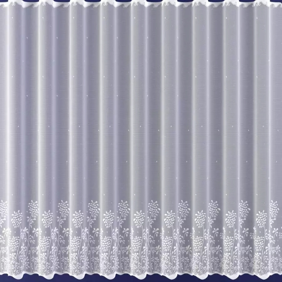 Mg Záclona 652/318 Bílá 350x150 cm Hotová S Páskou M