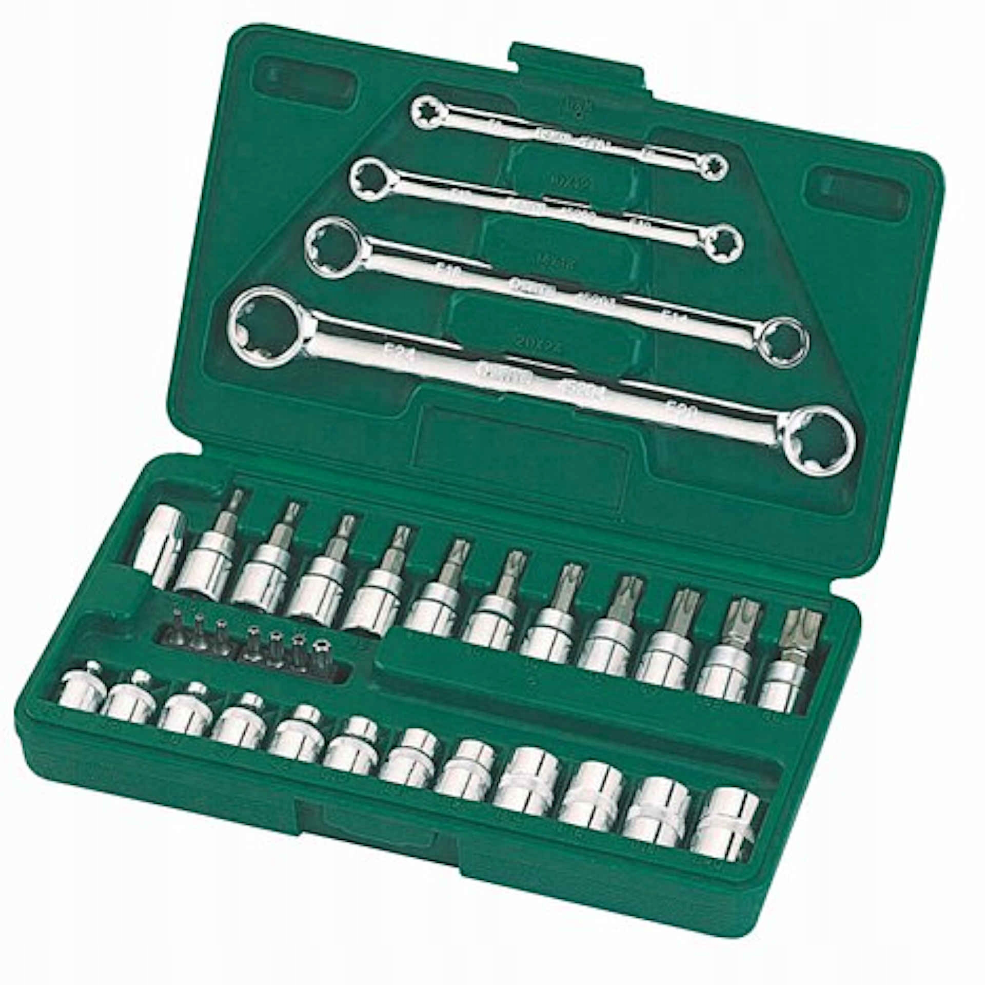 

Sata Zestaw 35 Kluczy Torx 1/4" 3/8"