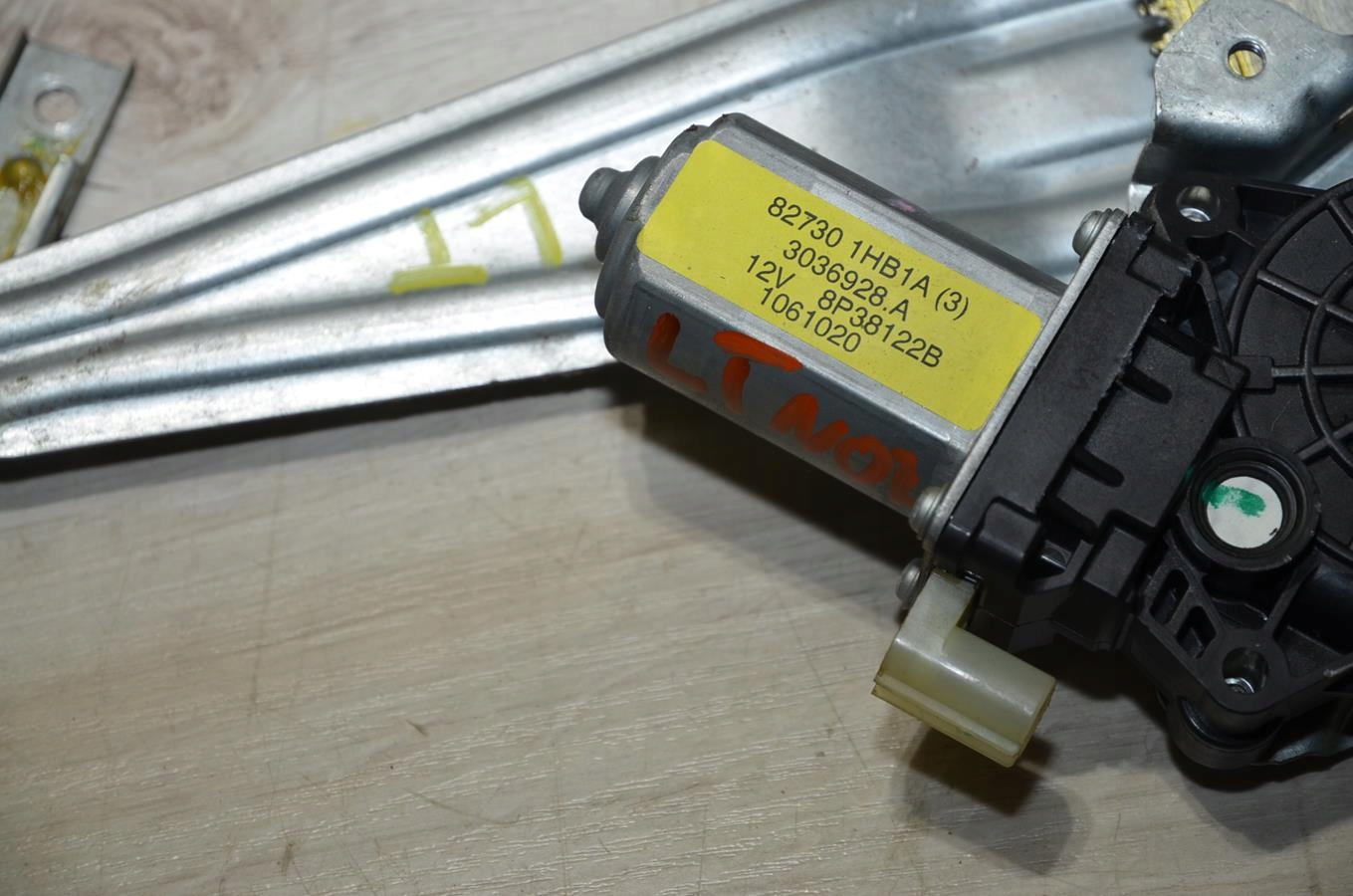 mechanism windows left rear part Nissan Note II E12 14r