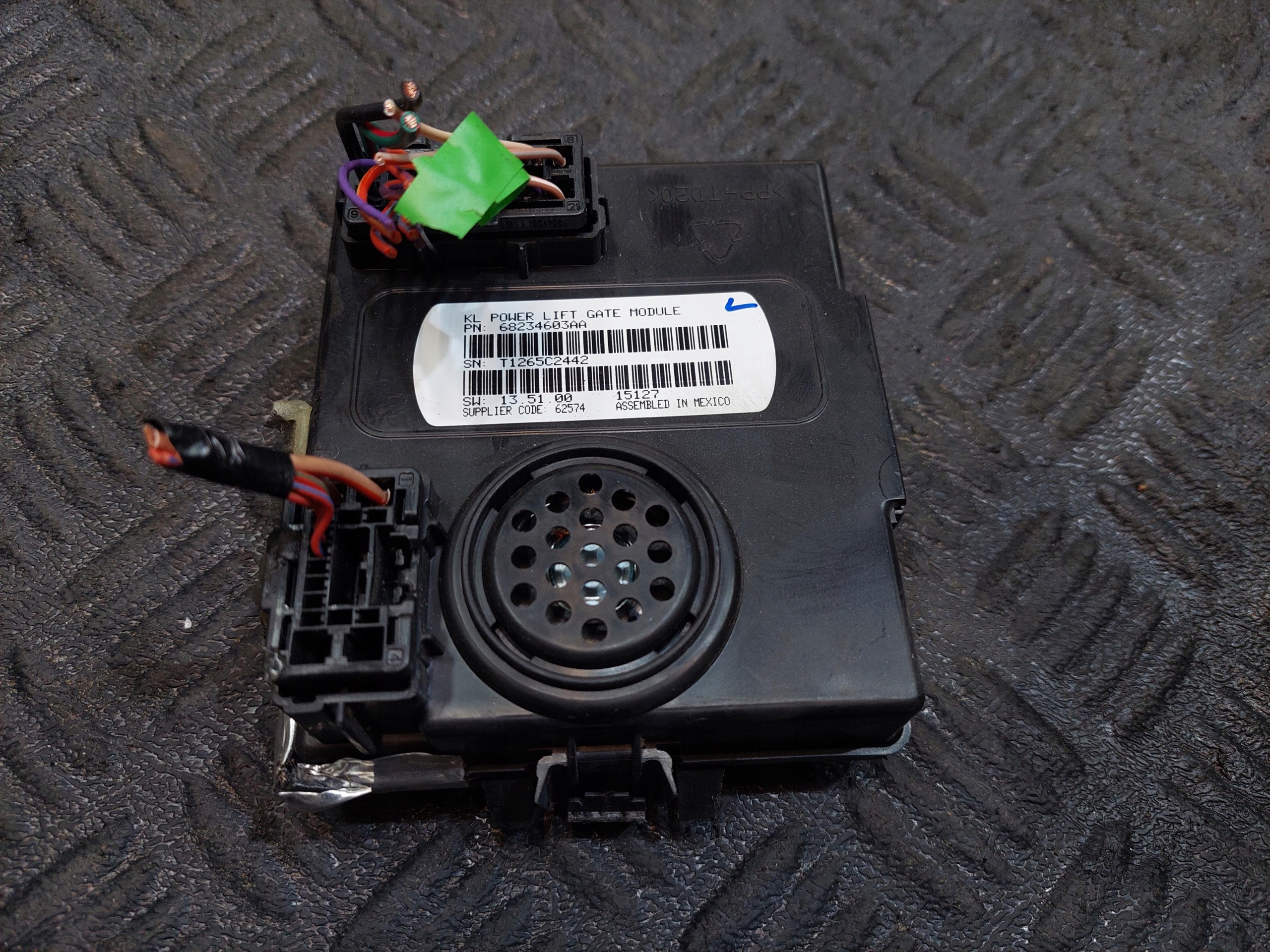 module control unit bonnet boot 68234603AA JEEP CHEROKEE V KL 2.2 CRD