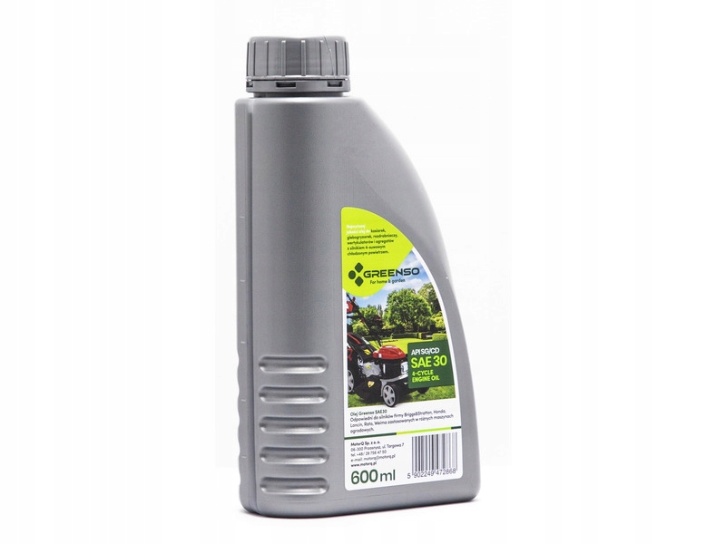Olej do kosiarki GREENSO SAE30 4T 600ml