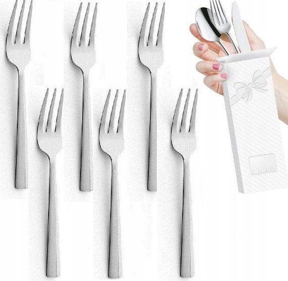 

Amefa Sztućce Moderno Widelczyki Do Ciasta Tortu