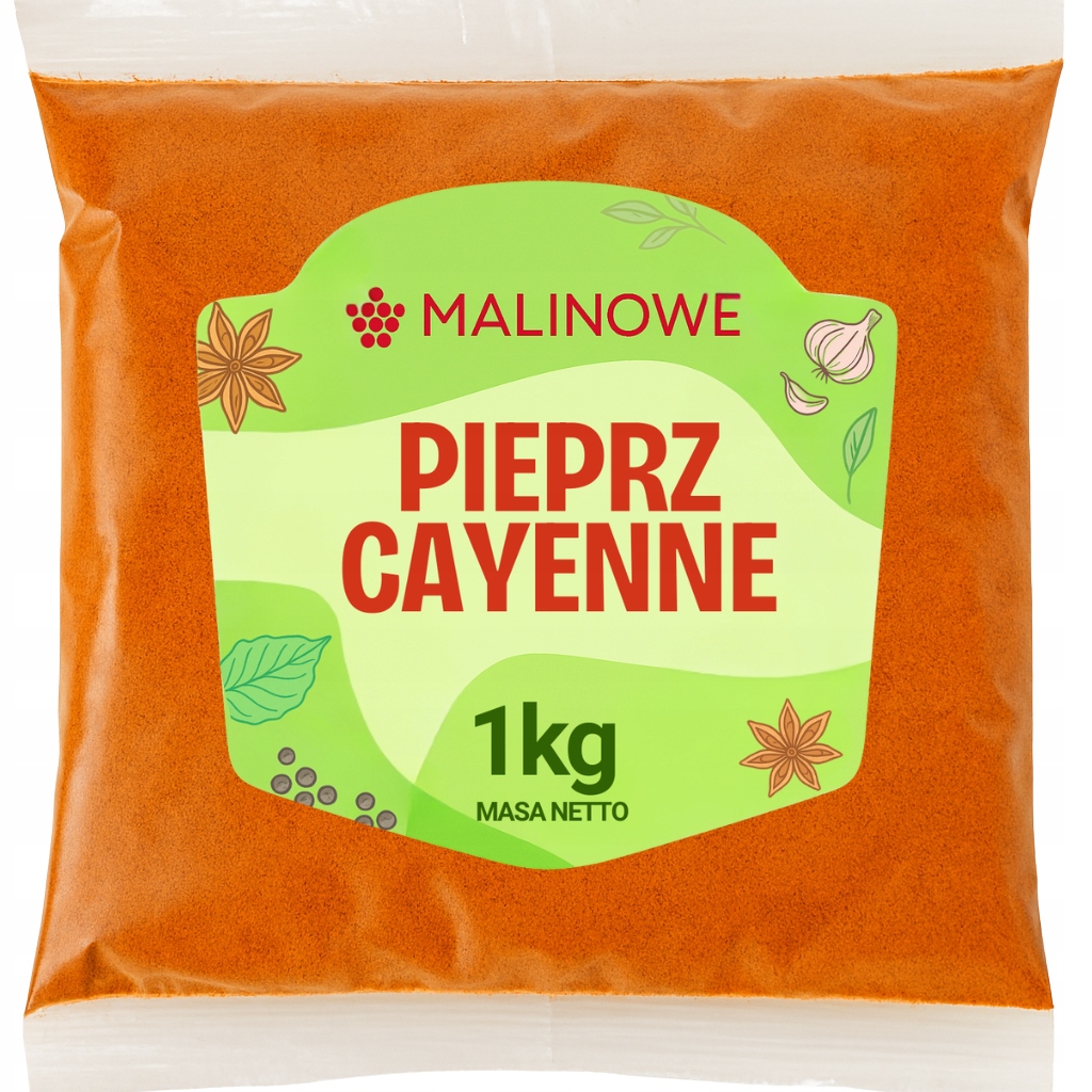 PIEPRZ CAYENNE MIELONY 1kg KAJEŃSKI INTENSYWNY JAKOŚĆ PREMUM