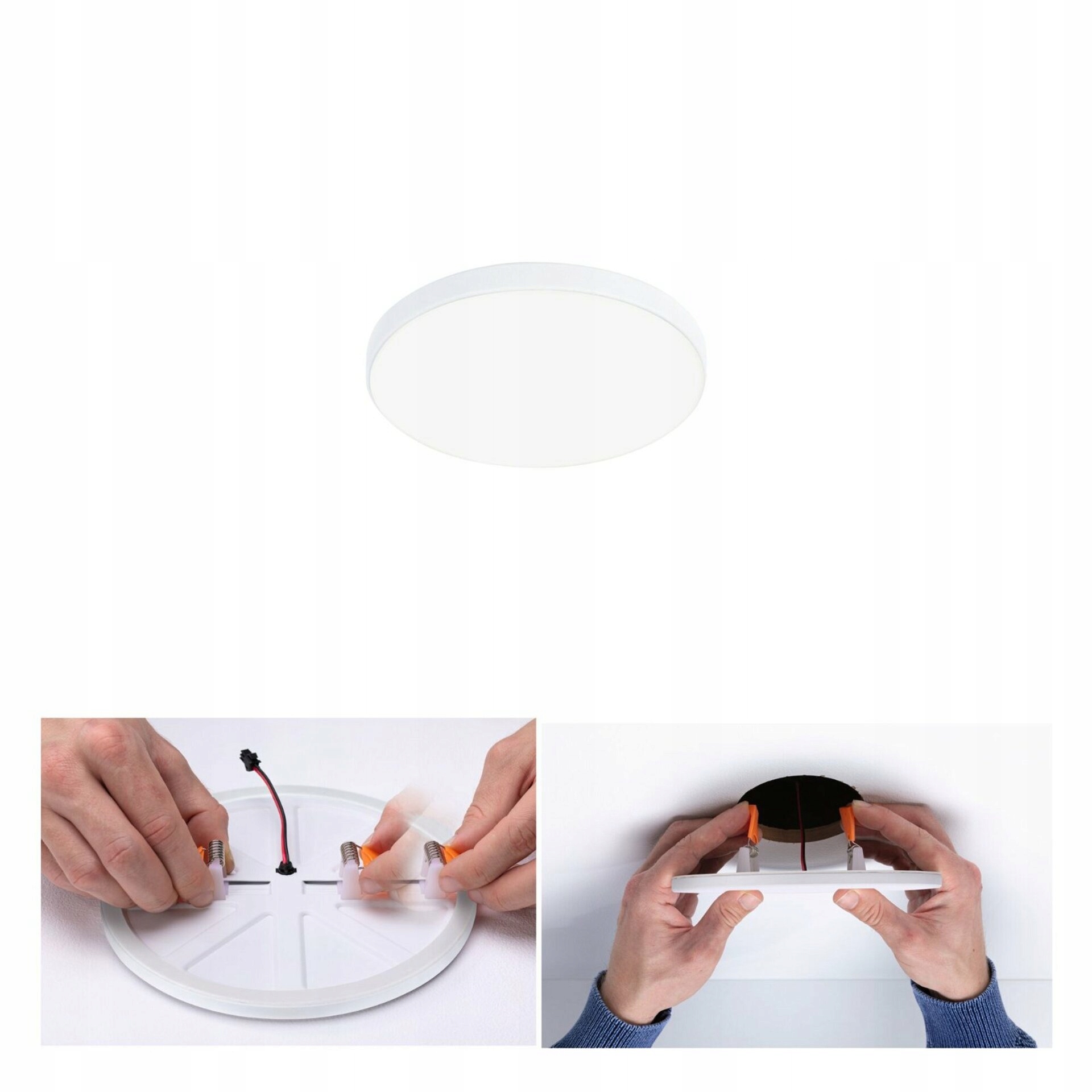 Paulmann VariFit Led vestavné svítidlo Veluna Edge 90mm 4000K IP44 bílá