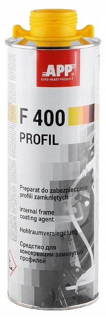 APP F400 DO PROFILI ZAMKNIĘTYCH 1L NA PISTOLET