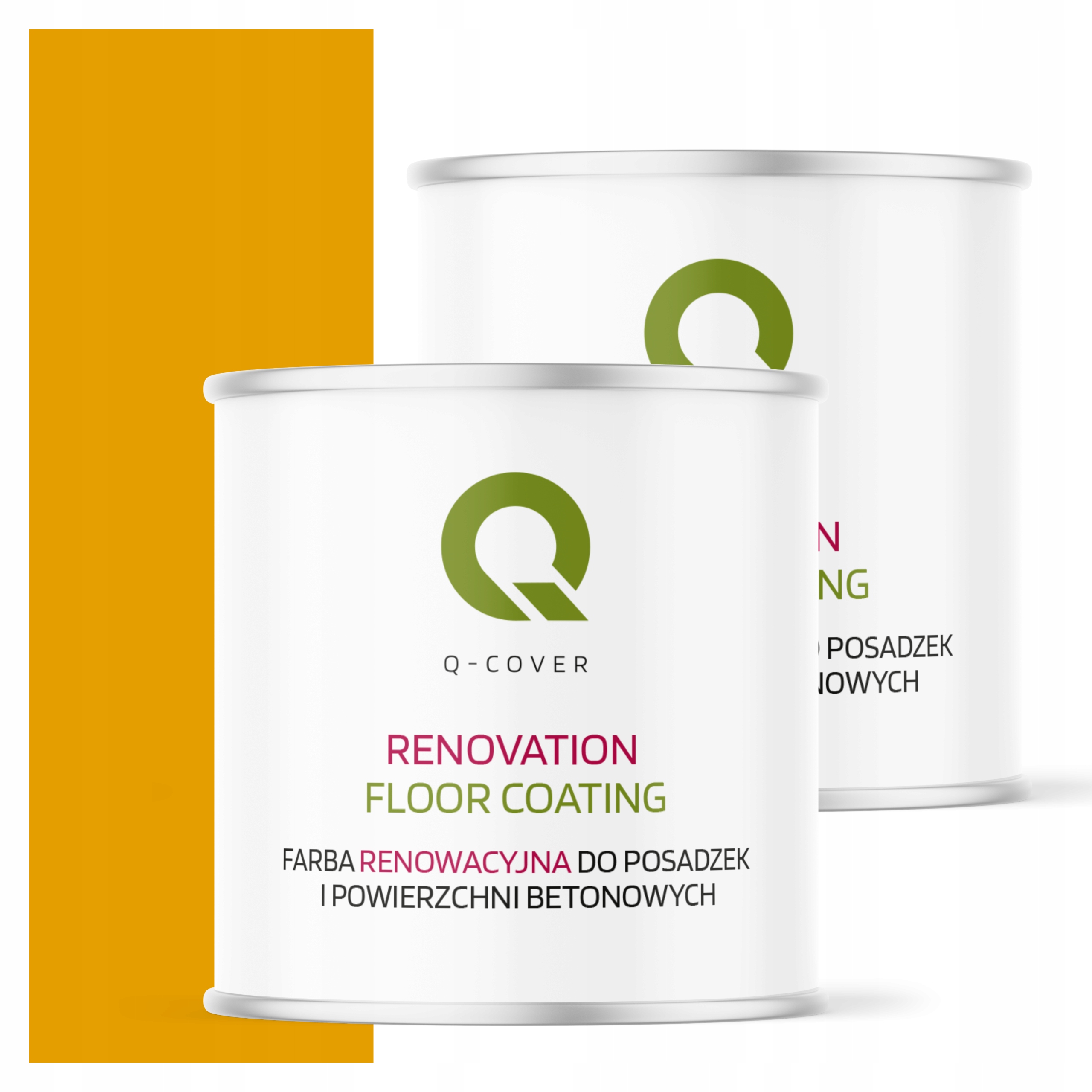 Ochranná farba na podlahy Renovačná žltá Zlatá Ral 1004 Lesk 2,5L