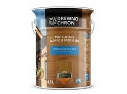 Drewnochron Impregnat do drewna Extra powłokotwórczy 4,5l Dąb