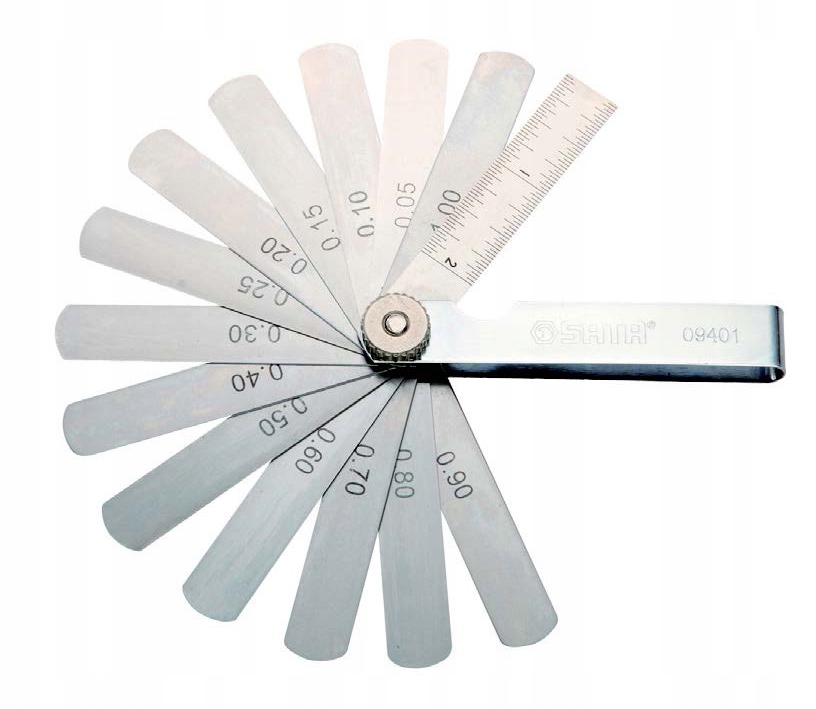 

Sata Szczelinomierz Listkowy 14 płytek+kluczyk 10