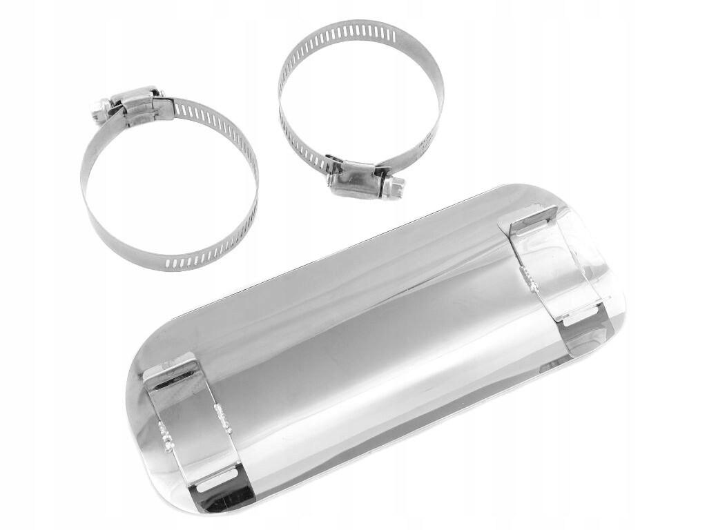 OTR-002 - МЕТАЛЛИЧЕСКАЯ КРЫШКА ГЛУШИТЕЛЯ ВЫХЛОПНОЙ ТРУБЫ ХРОМ 18,5