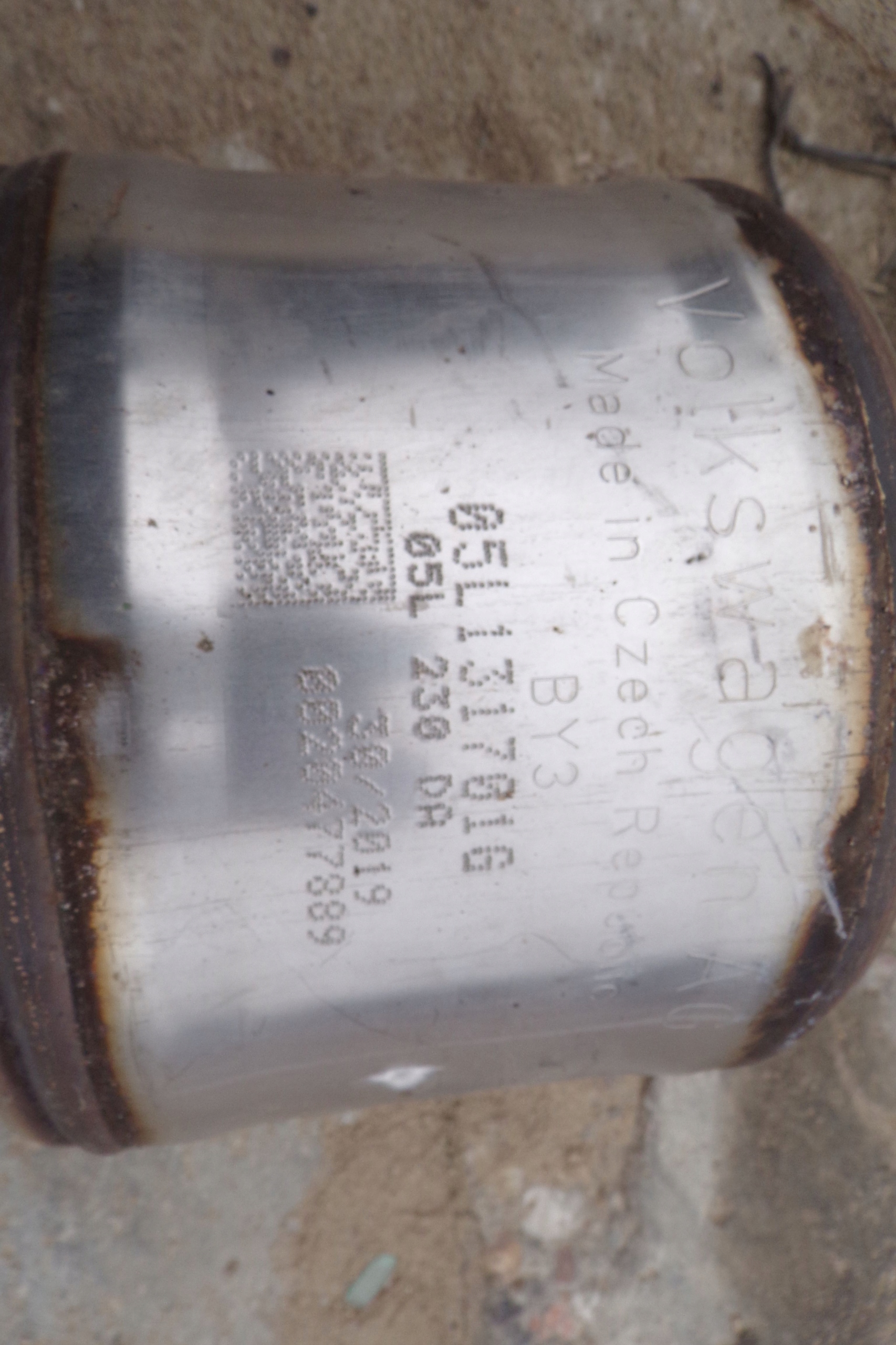 vw Golf PASSAT катализатор DPF 3Q0253059DT