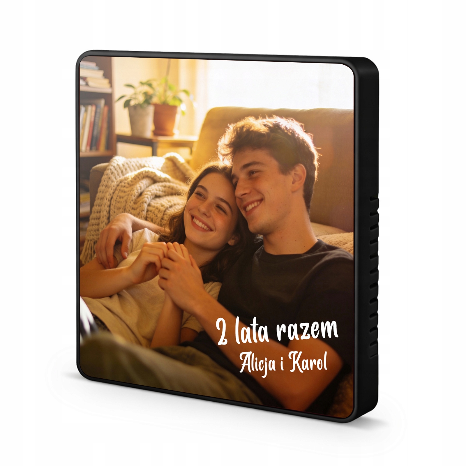 na Urodziny Chłopaka Dziewczyny Magnes na Lodówkę z Muzyką Zdjęciem