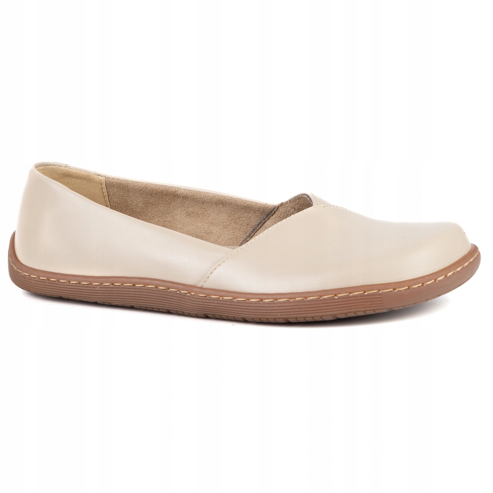 Dámské elegantní barefoot baleríny Maelle béžové 38