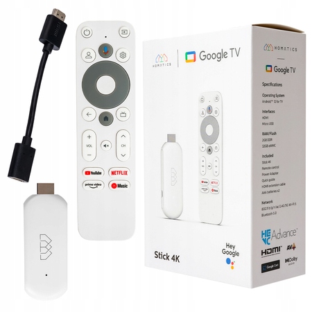 Android Smart Tv Homatics Stick 4K Google Tv