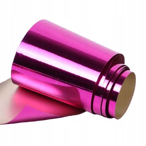 

Folia Transferowa Metallic Ozdoby Chrom Hot Pink