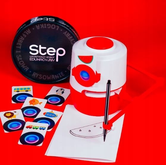 LISCIANI Robot edukacyjny Step Materiał plastik