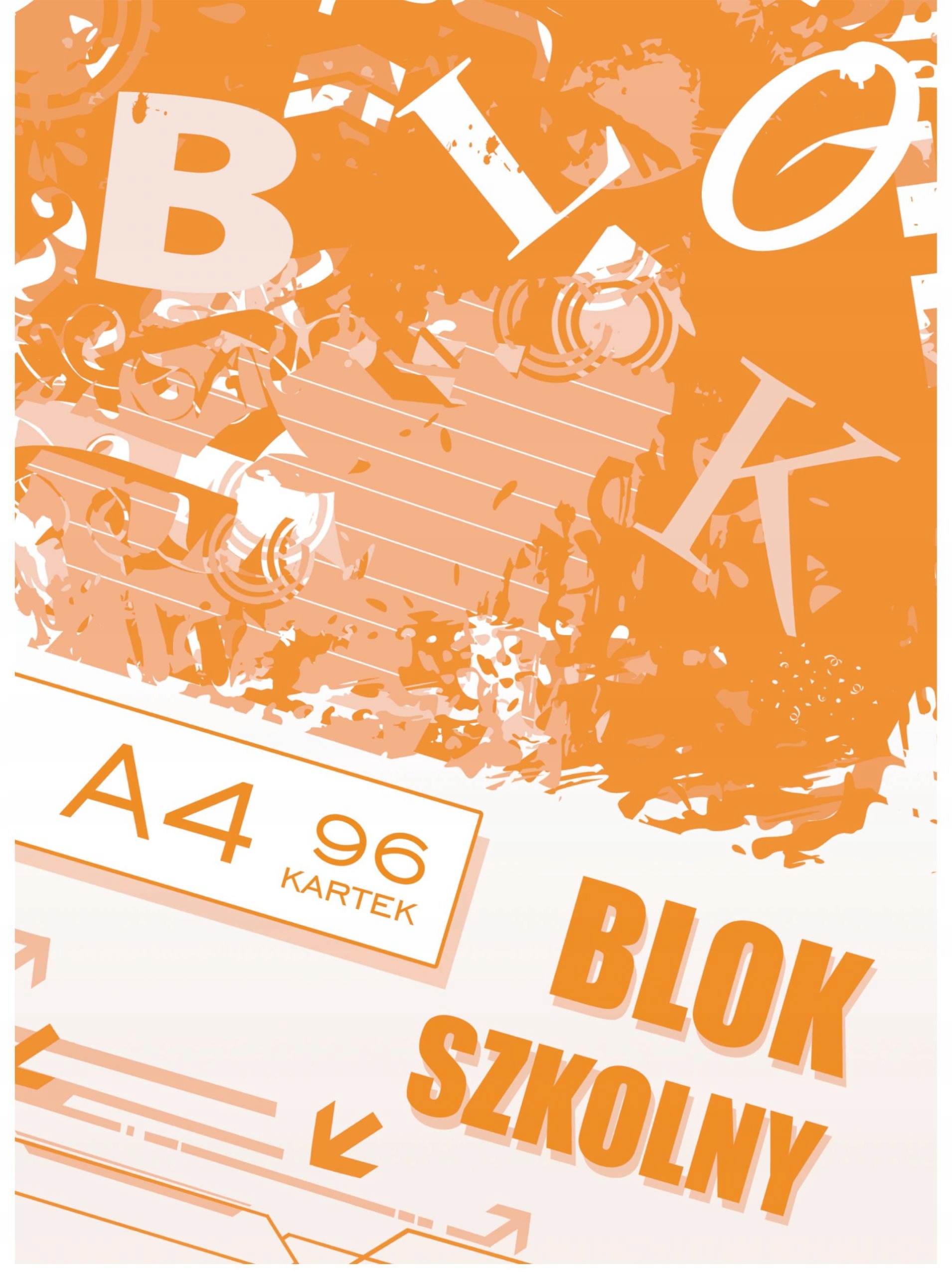 

Blok notatnikowy szkolny A4 96 kartek w kratkę