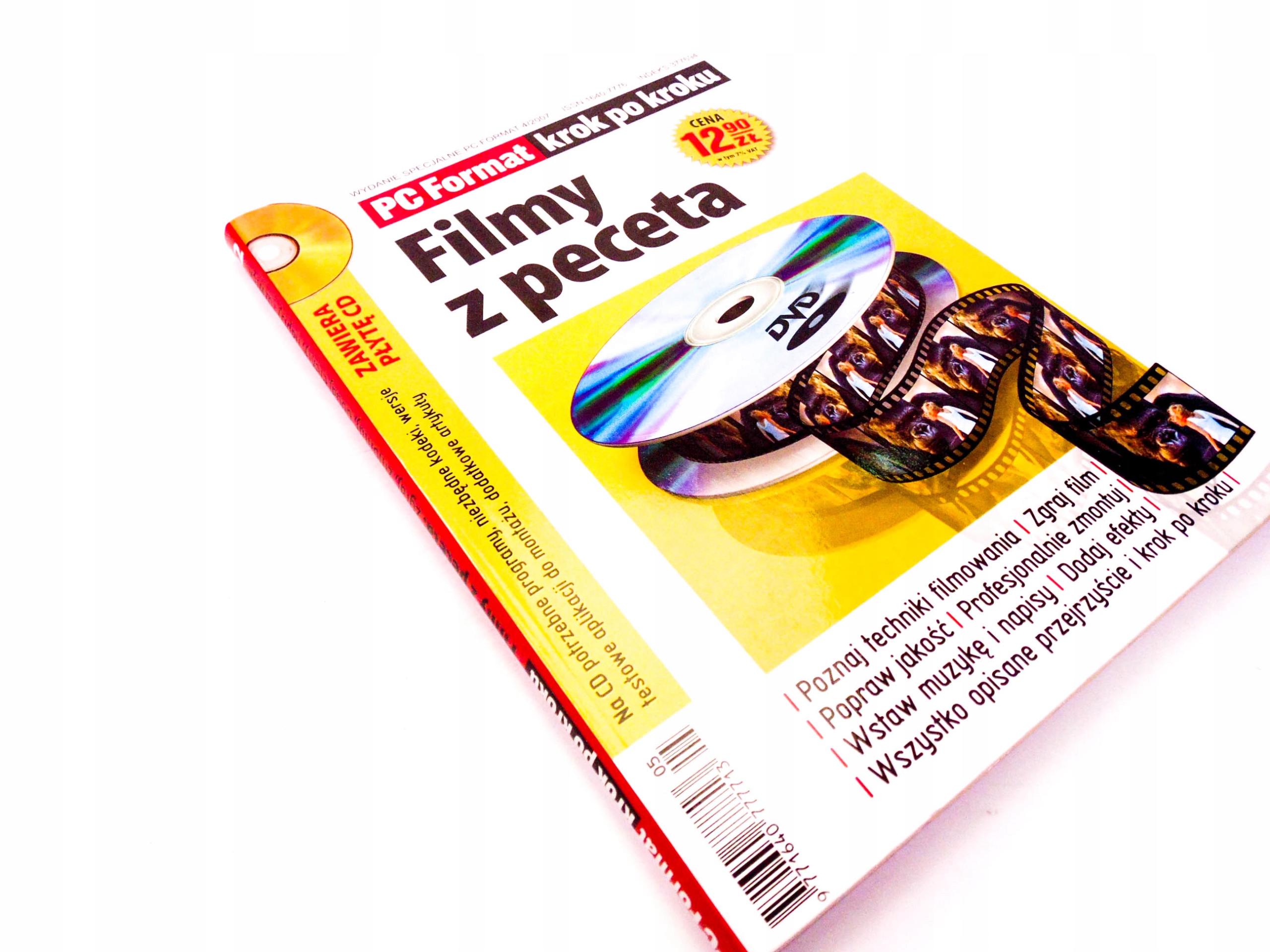 PC FORMAT KROK PO KROKU FILMY Z PECETA +CD