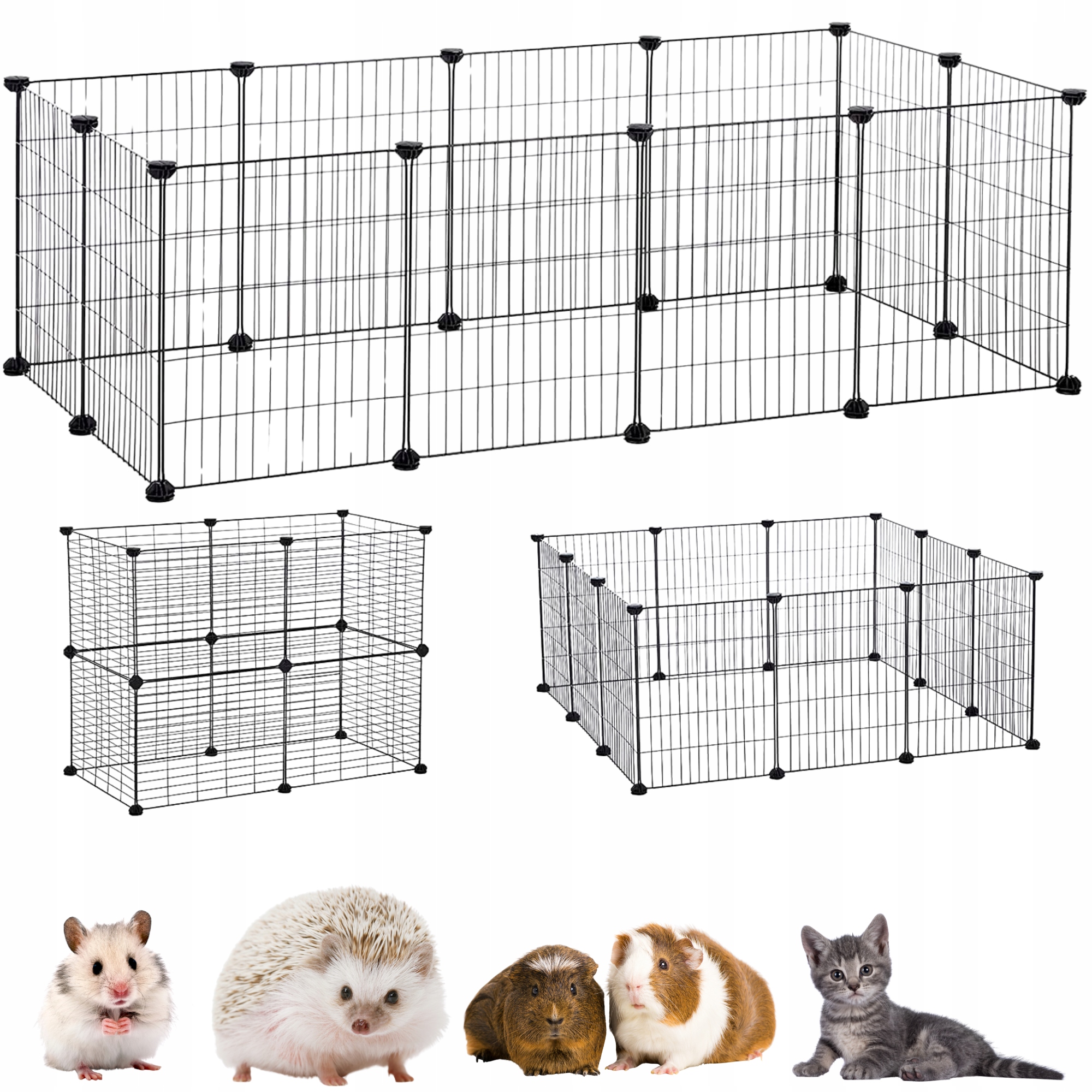 Ohrada Kotec výběh pro zvířata Křeček Myška Činčila Králík Ježek Síťka