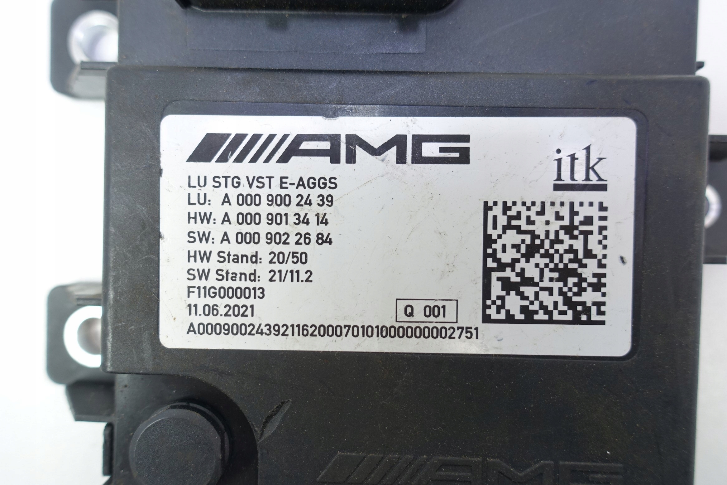 module control unit MERCEDES A0009002439