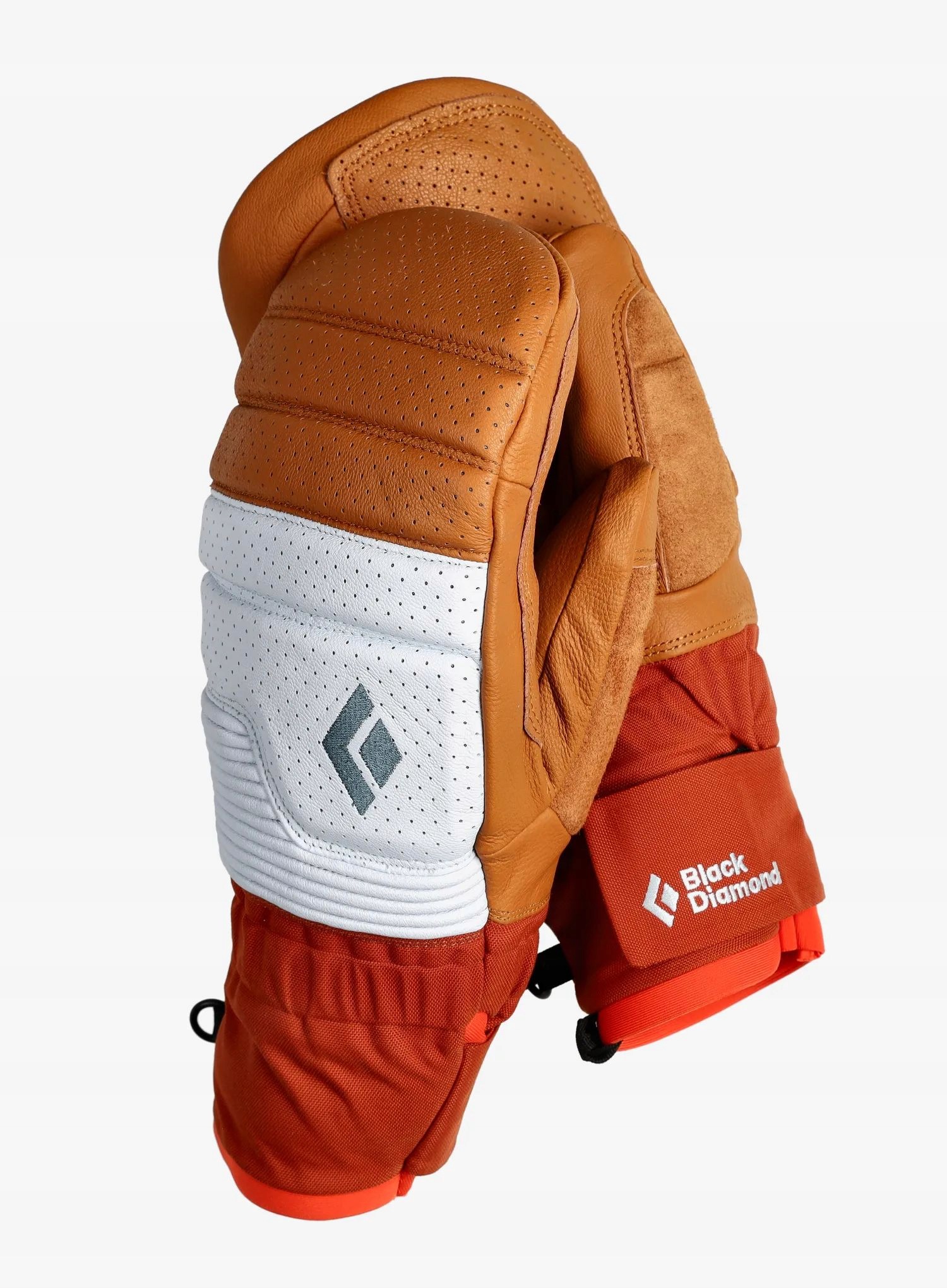 Dámské rukavice Black Diamond Progression Mitts henna/belay M