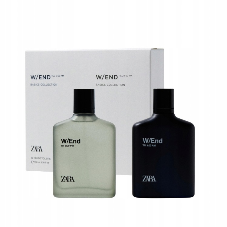 Zara W/end Till 8.00 Pm W/end Till 3:00 Am Edt parfém sada 2ks