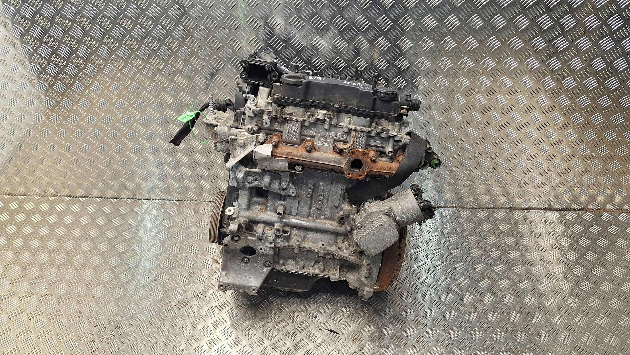 engine G8DB FORD FOCUS MK2 C-MAX MK1 VOLVO V50 C30 S40 1.6 TDCI unprotected pillar