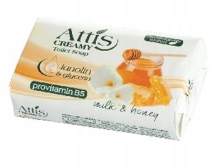 

Attis, Creamy Milk & Honey, Mydło, 100g