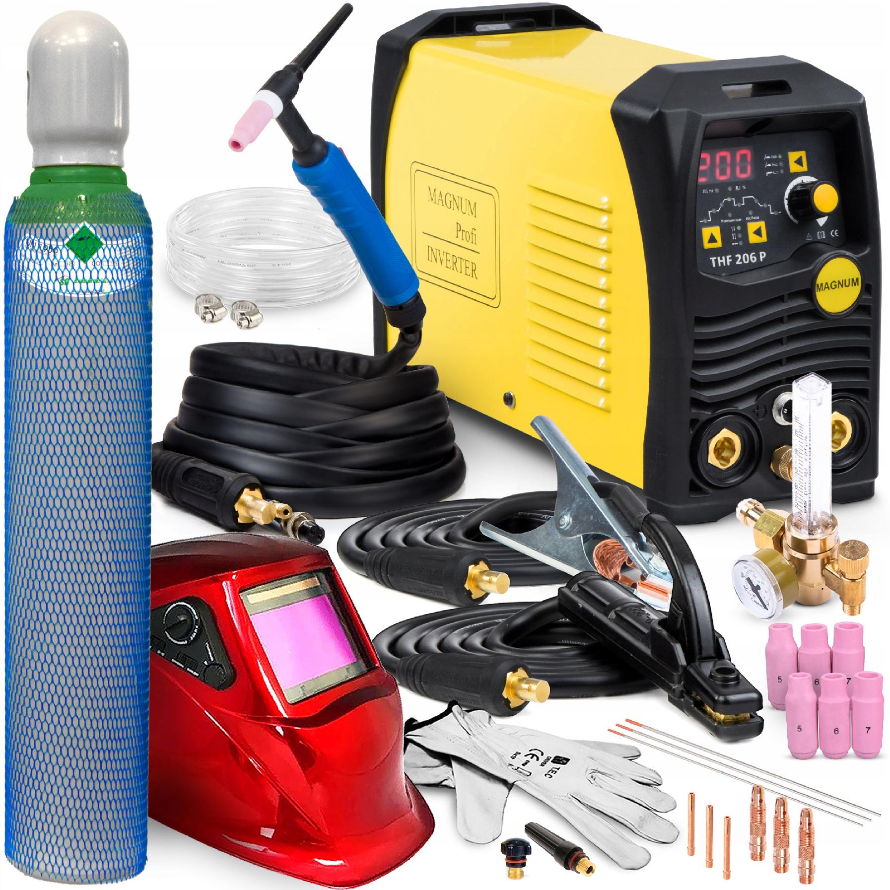 Invertorová Svářečka S Invertorem Magnum Thf 206P Mma Tig Puls 230V 200A Igbt