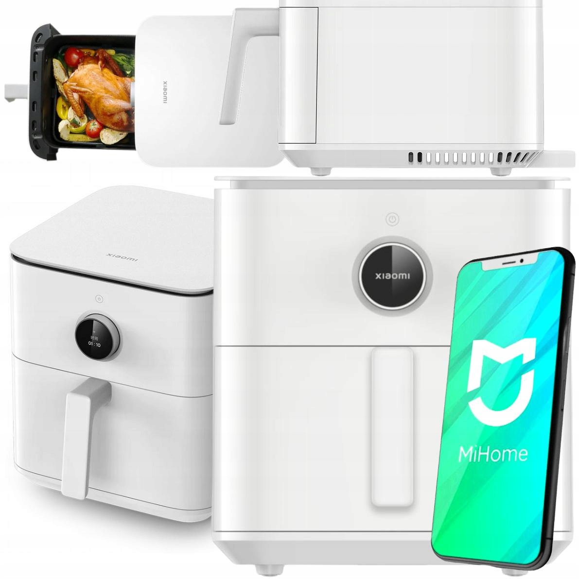 Frytkownica Beztłuszczowa Xiaomi Smart Air Fryer 6.5L 1800W 220st WiFi