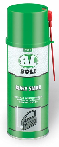 Boll Smar Biały zawiasy drzwi samochodowe klapa fotele prowadnice łożyska