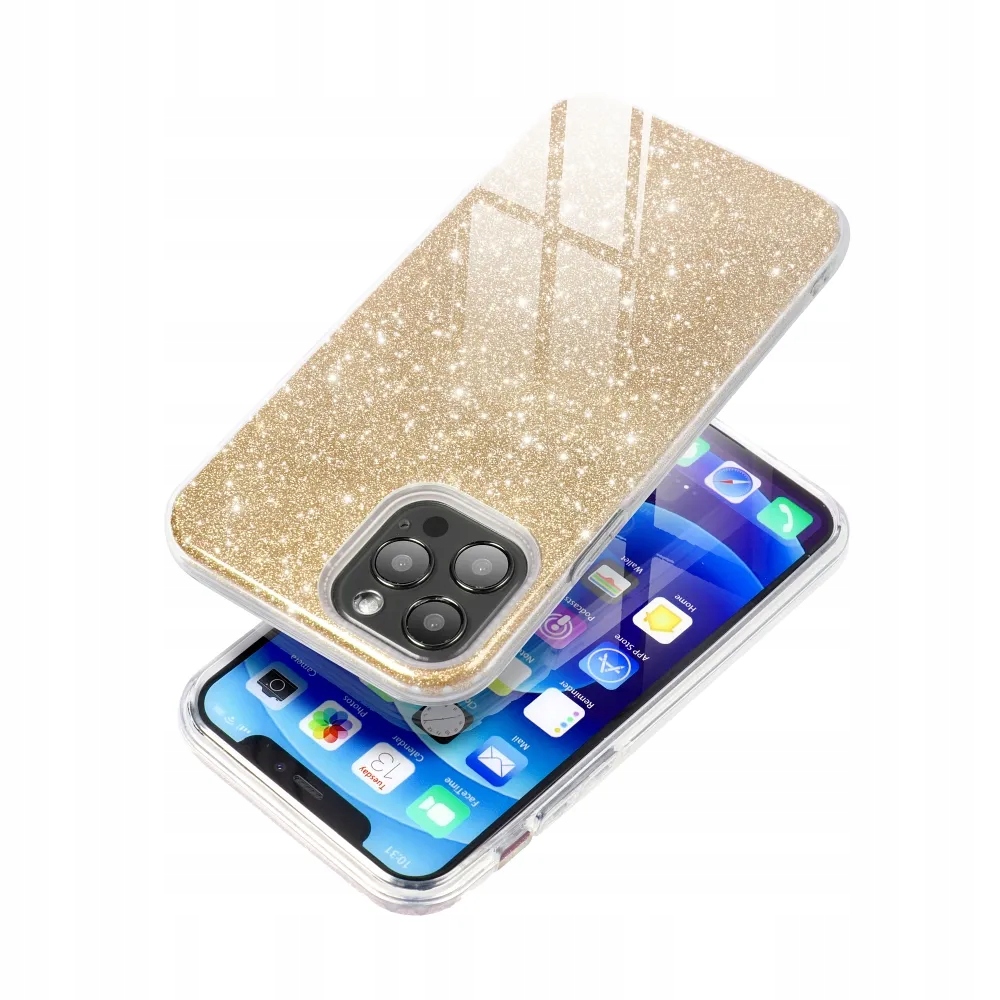 Futerał do Samsung A57 5G Shining złoty