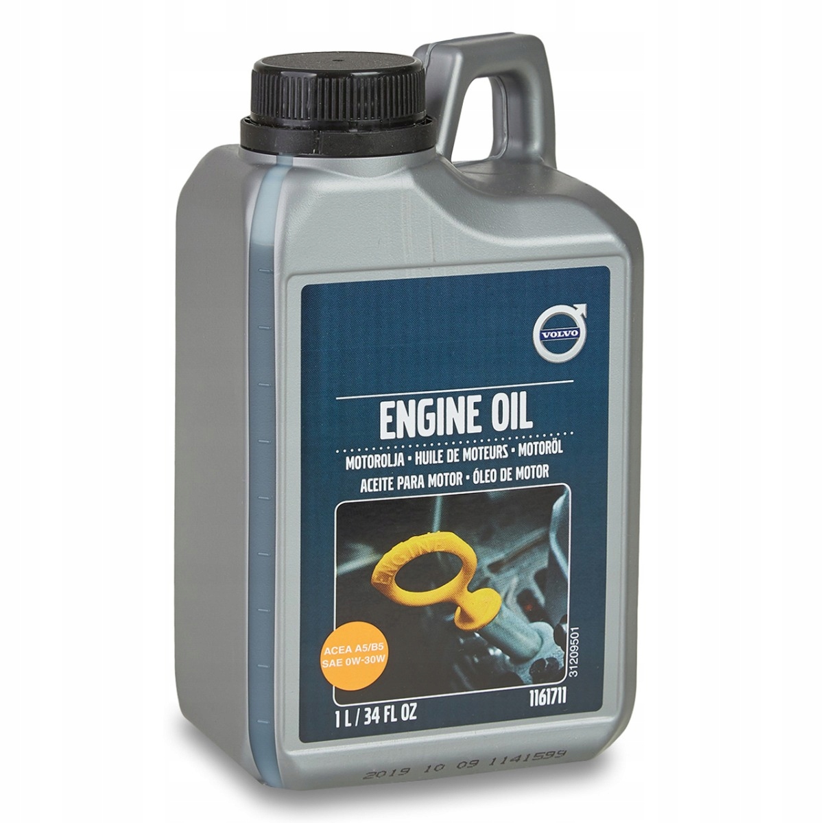 Volvo motorový olej 0W30 1liter A5 B5 1161711 Oe