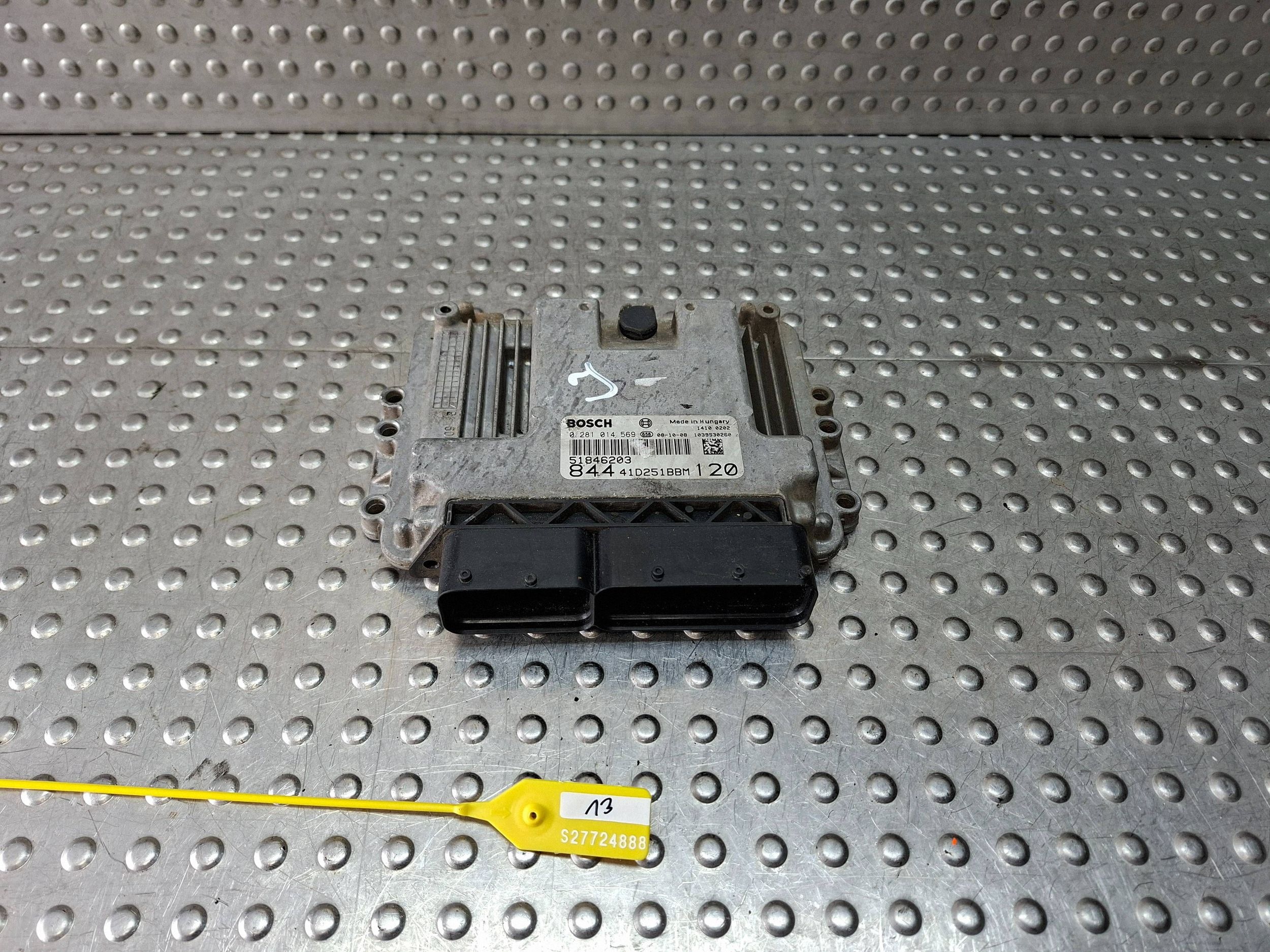 control unit computer of the engine LANCIA DELTA III 08- 1.6 JTD 51846203