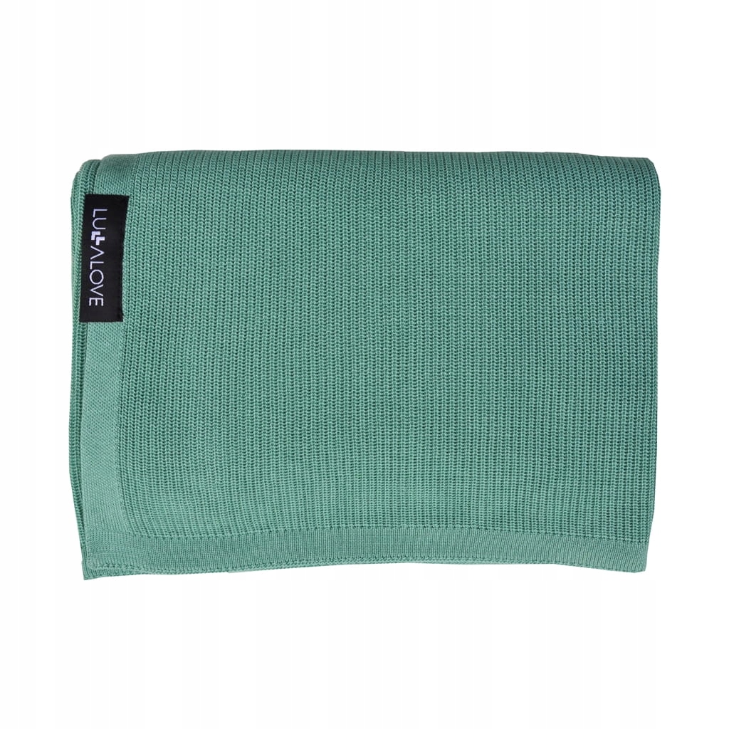 LULLALOVE lekki bambusowy kocyk mgiełka Szałwia