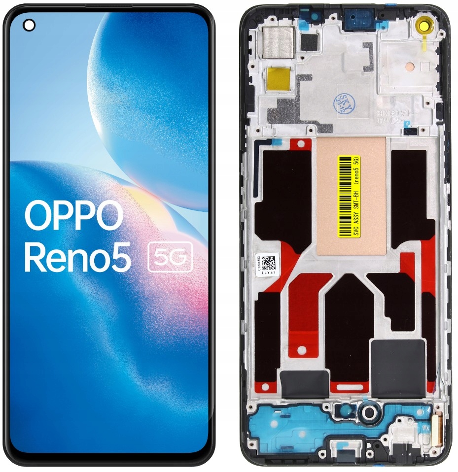 WYŚWIETLACZ EKRAN INCELL RAMKA DO Oppo Reno 5 5G CPH2145