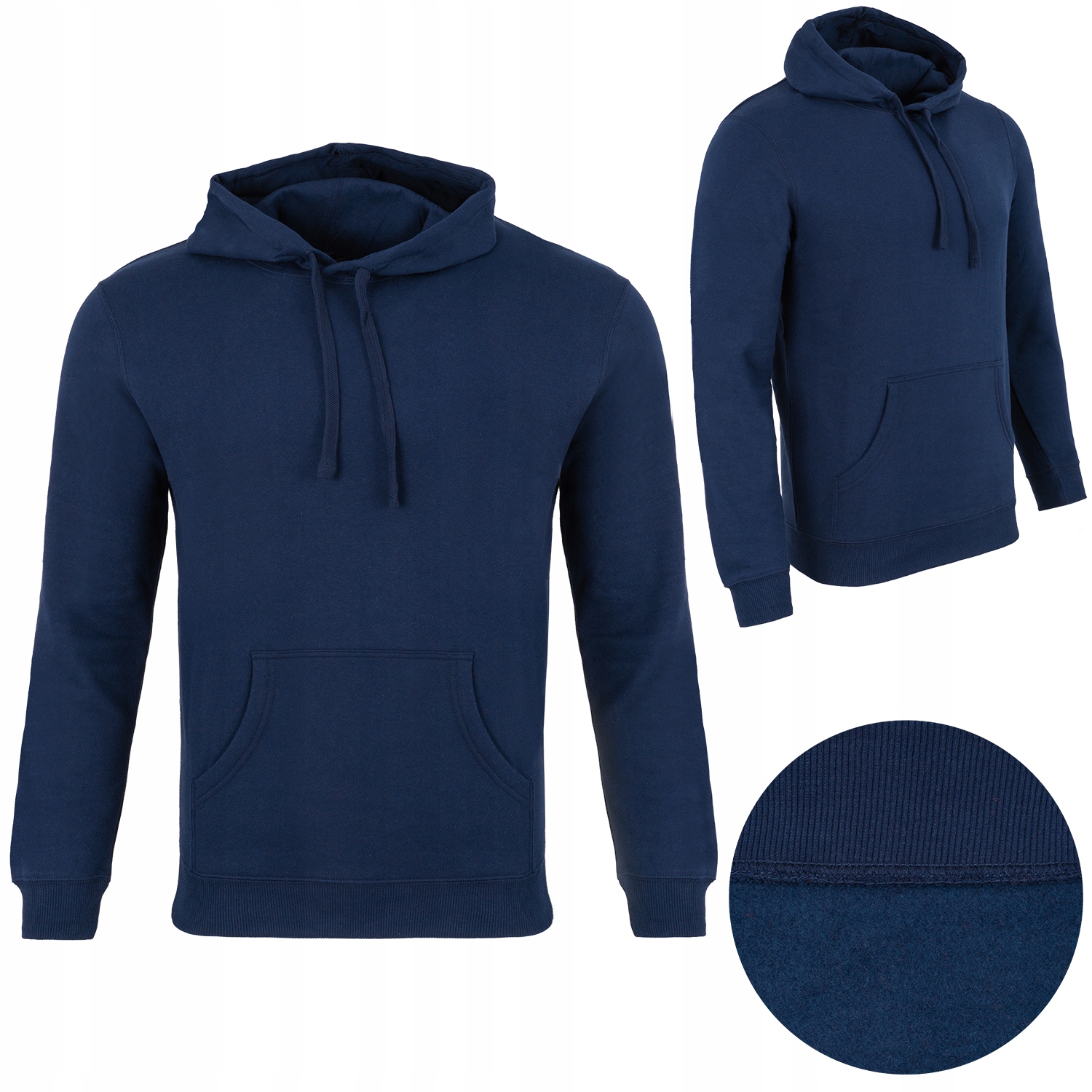 

Bluza Męska Dresowa Kangurka Z Kapturem Ciepła M