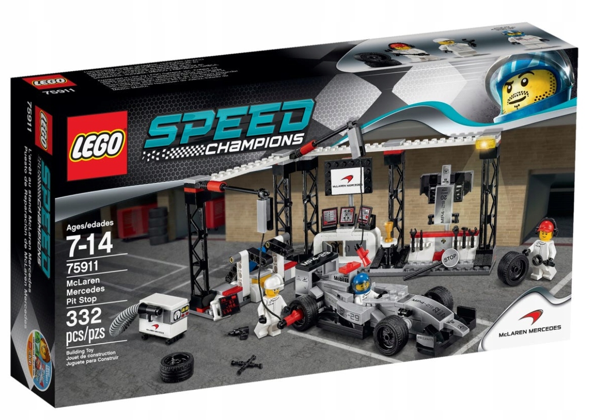 Lego Speed Champions 75911 Zastávka v boxech McLaren Mercedes Nové