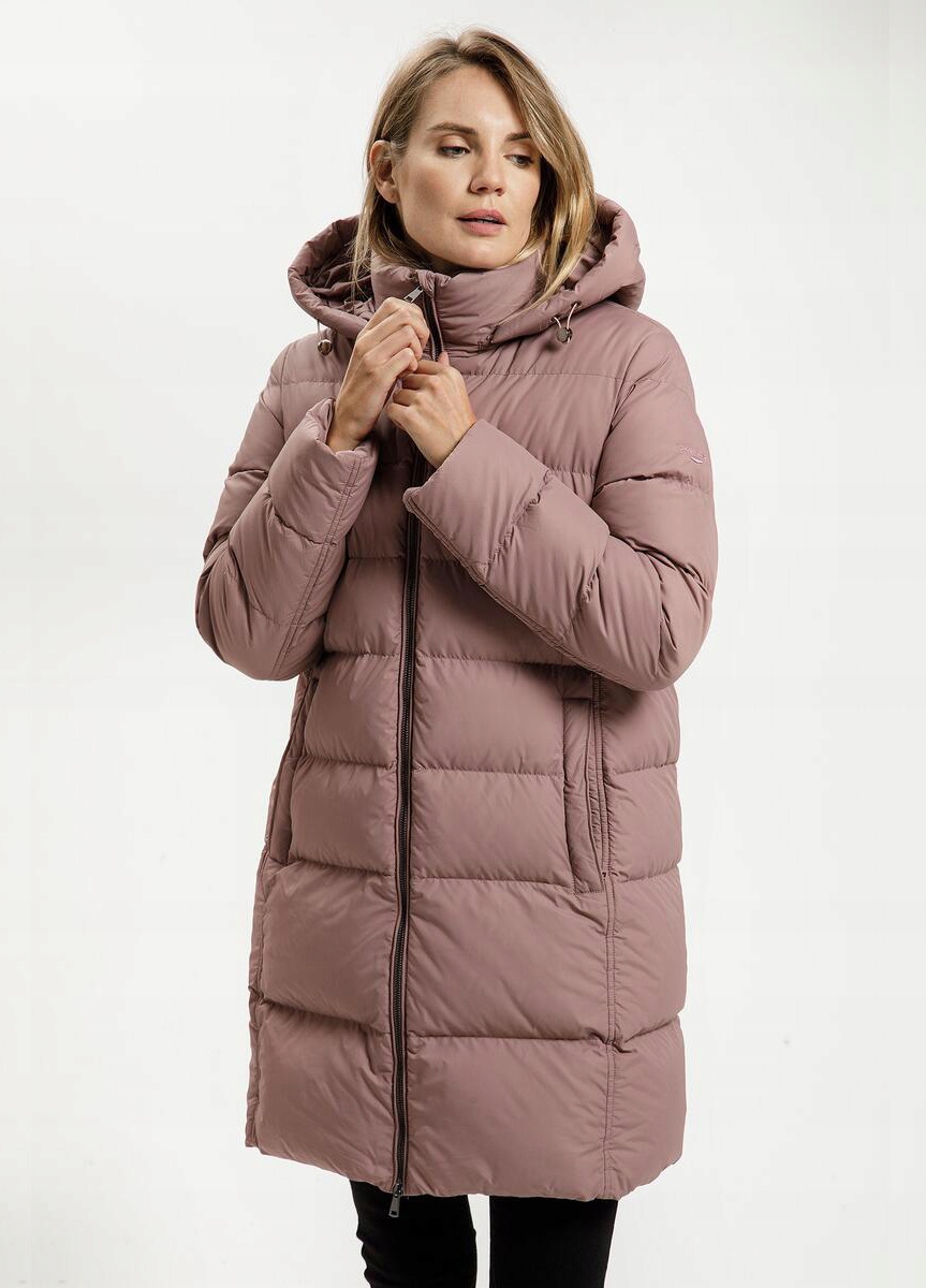 Cross Jeans Winter jacket DarK Rose