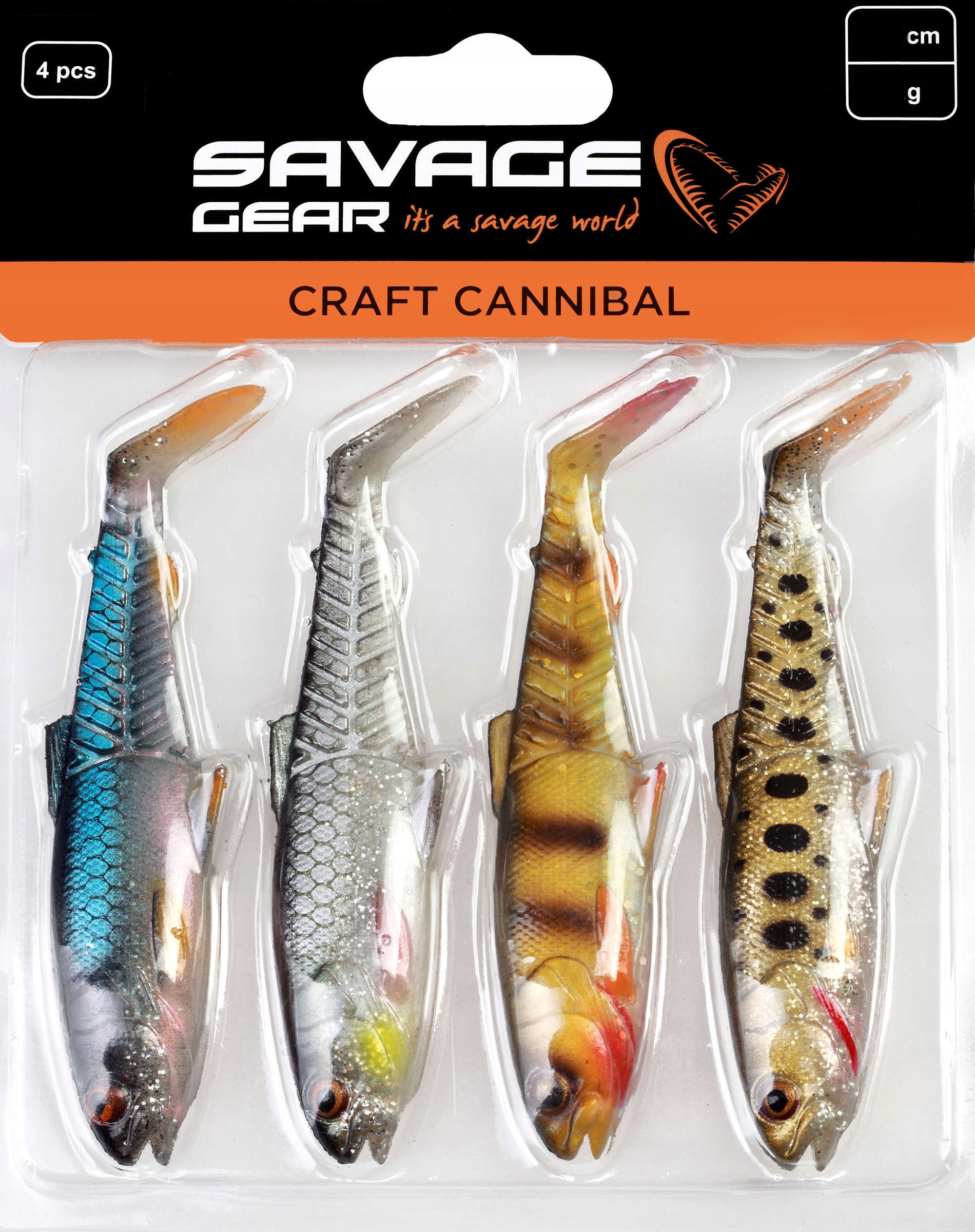 

Savage Gear Craft Cannibal Clear Water Mix 6.5cm