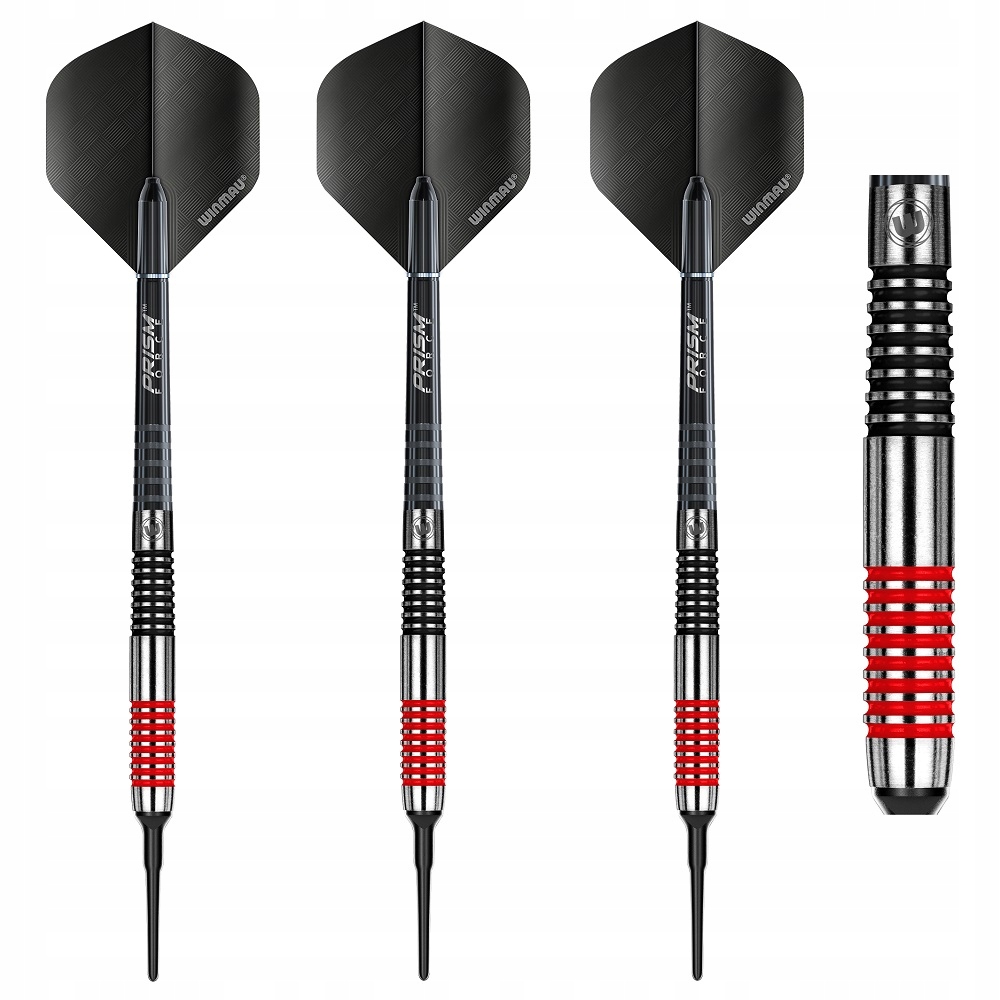 Lotki Rzutki Winmau Ton Machine Czerwone 20G Soft