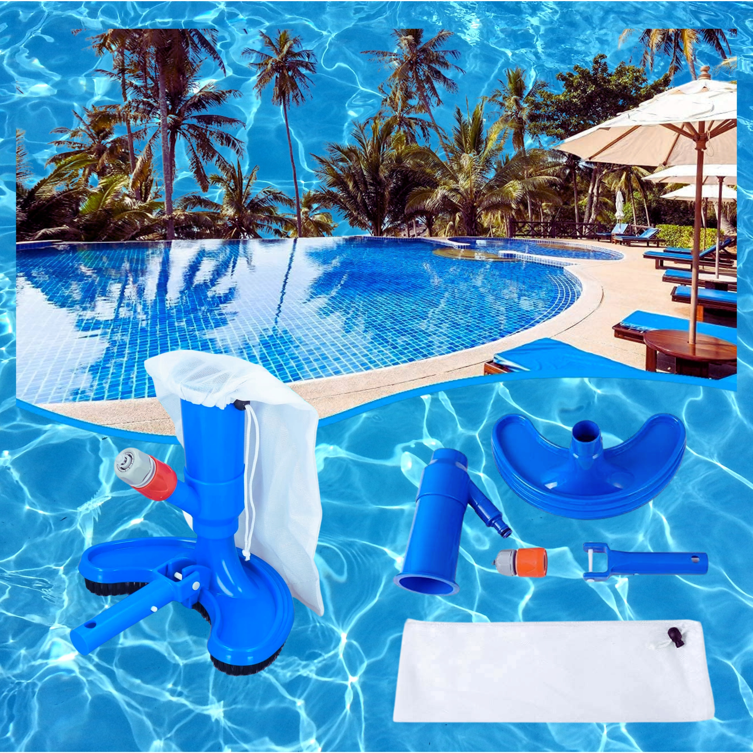 BASENOWY ODKURZACZ DO CZYSZCZENIA DNA BASENU OCZKA MOCNA SZCZOTKA PRZENOŚNY EAN (GTIN) 5906214801240