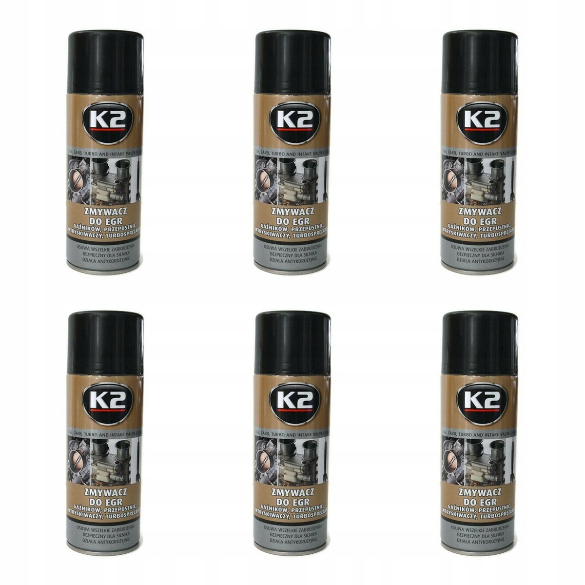 Zmywacz do Egr czyszczenie gaźników przepustnic K2 W128 400ml