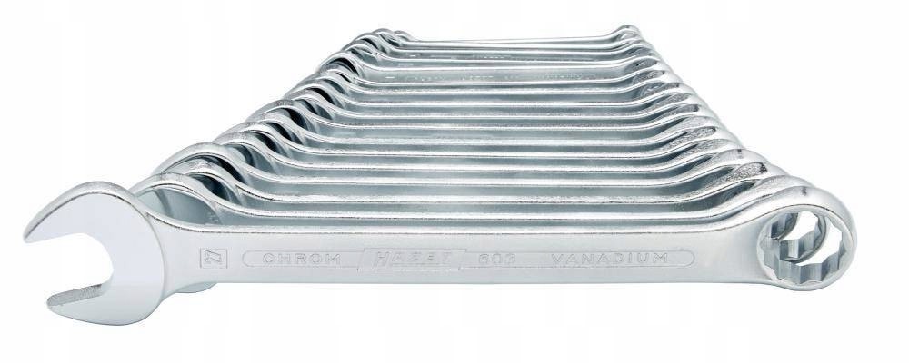 Zest. kľúče DIN3113B 7-27 mm, 17-dielne, ploché očko