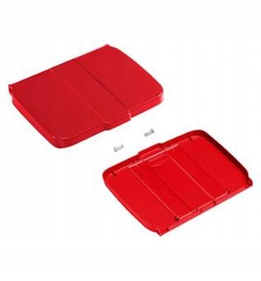 Levně Víko 120 L Na Zeleno Červené